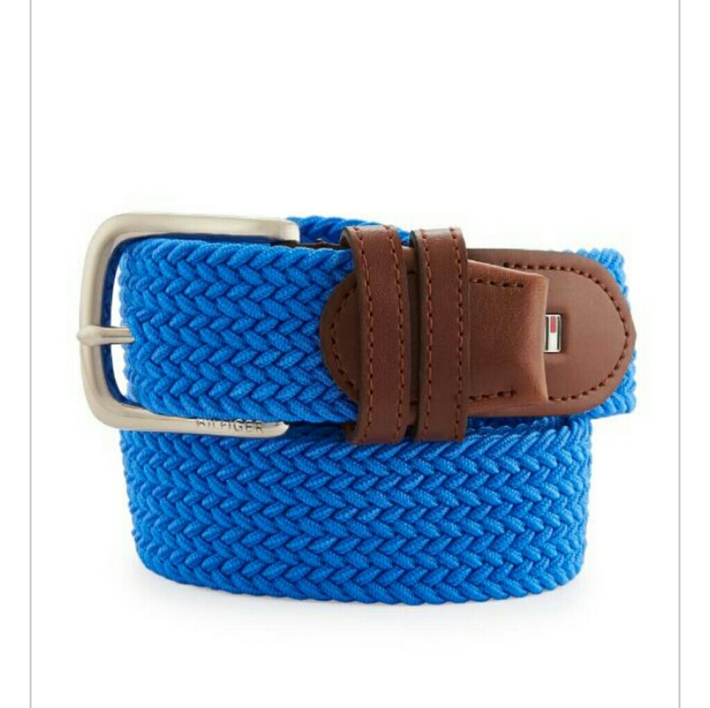 TOMMY HILFIGERMen's Braided Stretch Belt